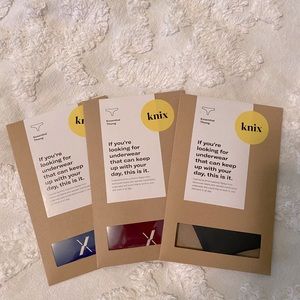Brand New Knix Essential Thongs - Size M